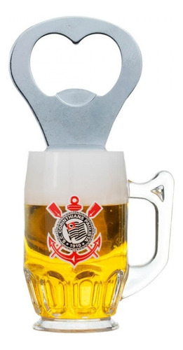 Abridor Garrafas Caneca Ímã Geladeira Corinthians