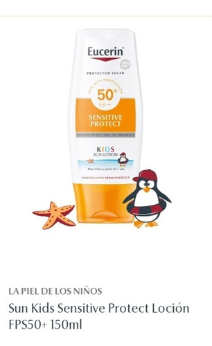 Sun Kids Sensitive Protect Loción Fps50+ 150ml