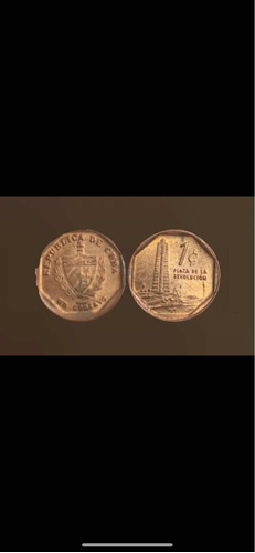 Moneda 1 Centavo Cuba Año 2013