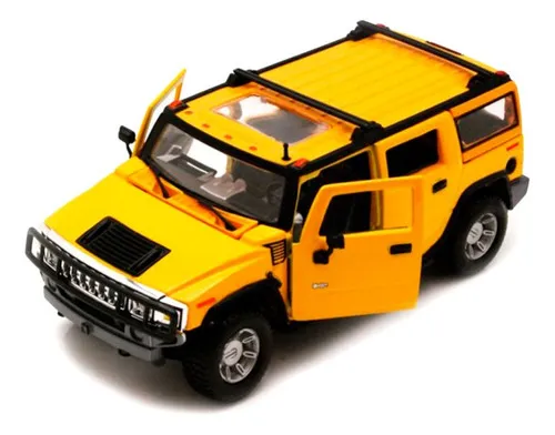 Miniatura Hummer H2 Suv 2003 Yellow Maisto 1/27