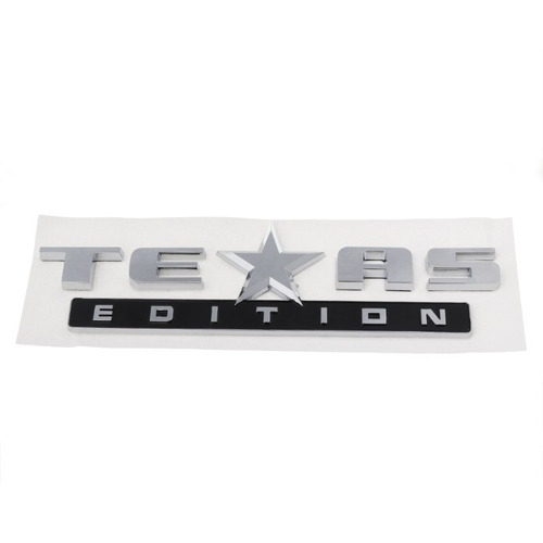 Emblema Texas Edition Chevrolet Gmc Silverado Sierra