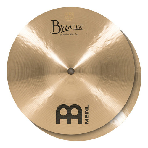 Meinl B-10mh Platillo Hit-hats 10 Pulgadas Para Batería Color Dorado