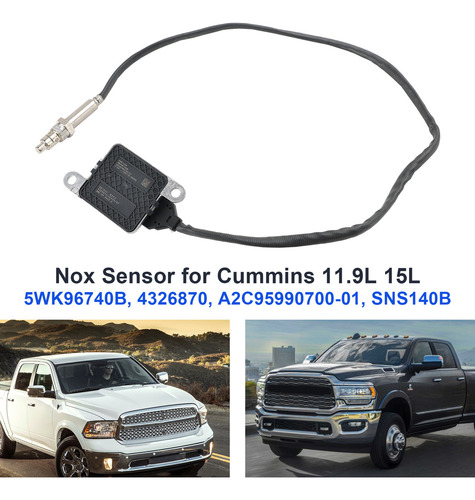 Entrada De Sensor 4326870 Para Cummins 11,9l 15l Isx15 13-18