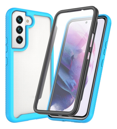 Funda De Teléfono Pc+tpu Con Película Para Samsung Galaxy S2