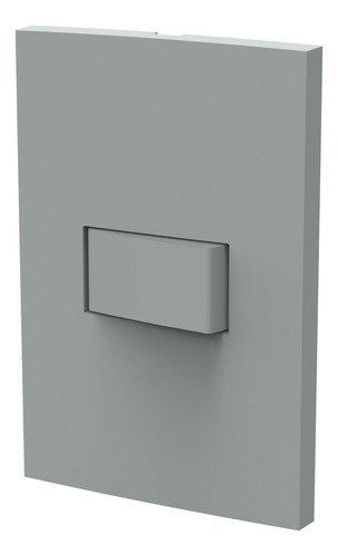 Cj Interruptor Simples 4x2 - Dubai Cinza Prata Fosco Cor Gris Corrente Nominal 10 A Voltagem Nominal 127220v