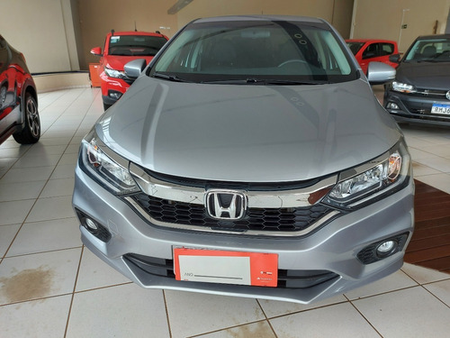 Imagem 2 de 11 de Honda City Ex 2019, Prata, Único Dono