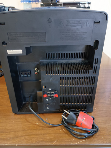 Micro System Gradiente E-400 130w Funcionando Parcial Preto 130 W (Usado)