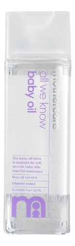 Mothercare All We Know - Aceite Para Bebe, Paquete De 1, 1 U