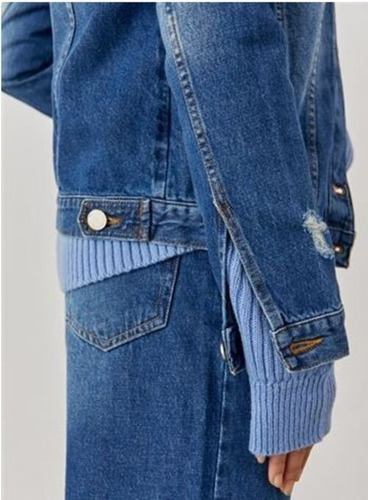 Imagen 2 de 4 de Campera Jean Marca Ver 0838