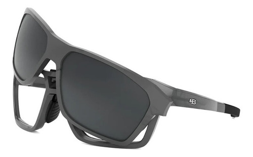 Imagem 5 de 7 de Óculos Ciclismo Hb Presto Clip Lente Grau Grafeno Black