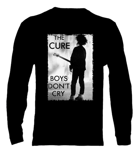 Polera Manga Larga The Cure - Ver 01 - Boys Don't Cry