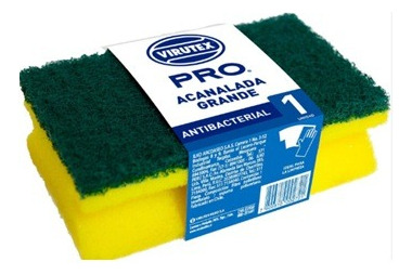 Esponja Virutex Acanalada Grande 1 Unidad
