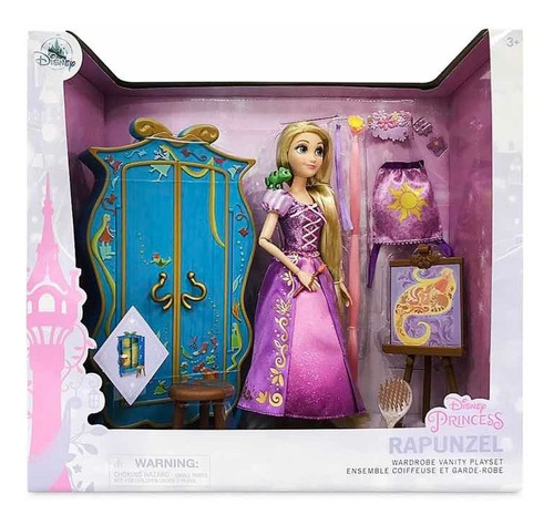 Playset Rapunzel Con Armario Original Disney Store