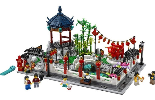 Lego 80107 Festival De Los Faroles Primavera 1793 Piezas