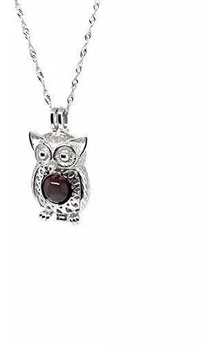 Collar - Faith Forge Sterling Silver Owl Pendant & Necklace
