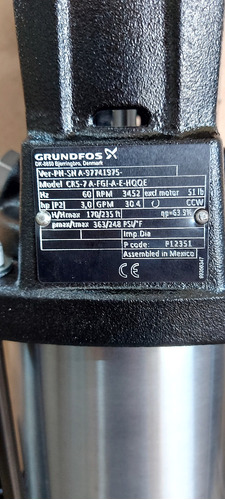 Bomba Grundfos Cr5