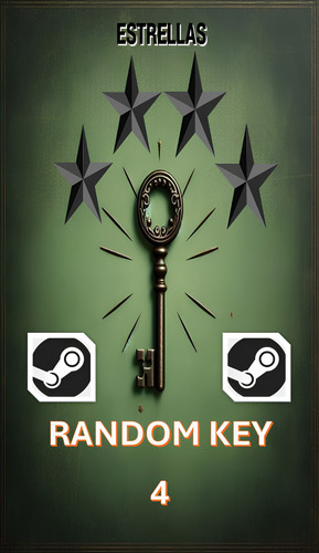 Random Key De 4 Estrellas ( Steam )