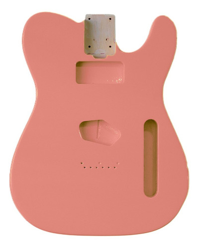 Corpo De Guitarra Telecaster Marupá Shell Pink