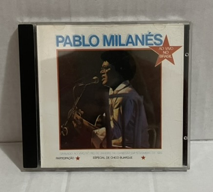 Cd - Pablo Milanés - Ao Vivo No Brasil