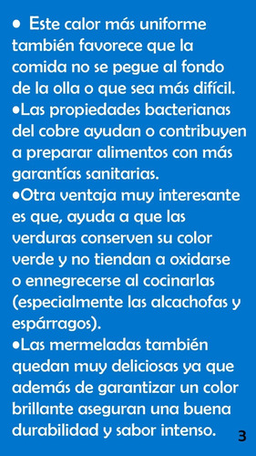 Imagen 7 de 9 de Paila De Cobre Ideal Para Freir 5 Litros +.3 Utencilios