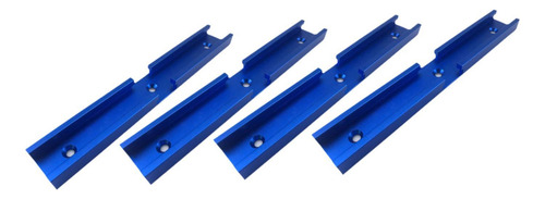 4 Piezas De Carpintería De De Doble Corte Con Conector Azul