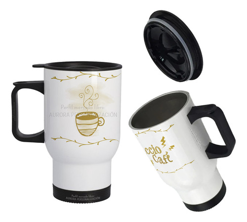 Mug Vaso Termico Viajero Para Carro Harry Potter 02