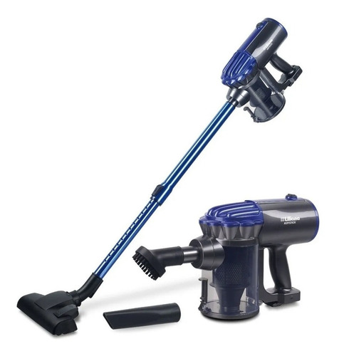 Aspiradora Vertical Liliana Aspistick LA150 0.5L negra y azul 220V