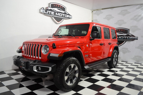 Imagen 1 de 14 de Jeep Wrangler 2021 Unlimited Sahara 4x4 Mild Hybrid