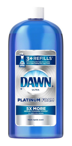 Dawn Ultra Platinum Espuma Refill 915ml Importado