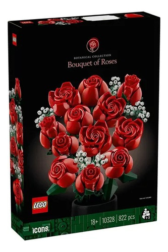 Lego  Icons 10328 Ramo De Rosas