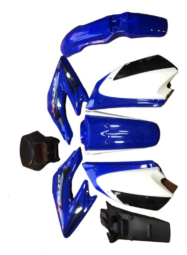 Kit Cachas Plasticos Motomel Xplora 250 Original Azul