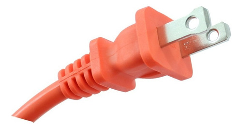 Multicontacto De 3 Tomas Argos 9710315color Naranja Largo Del Cable De 30m 13a 127v