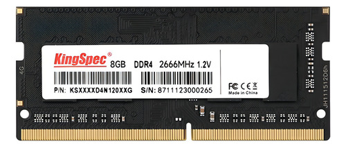 Memoria Ram Kingspec Sodimm Ddr4 8gb 2666mhz
