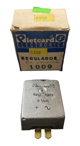 Regulador Ciclomotor Universal Pietcard 1009 6v