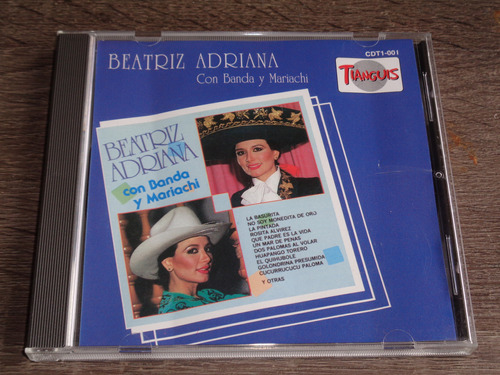 Beatriz Adriana Con Banda Y Mariachi, Cd Peerless 2000