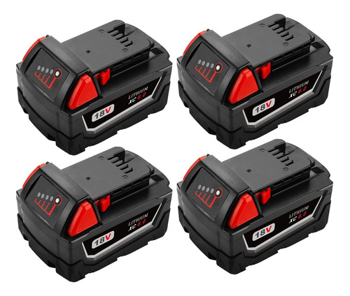 Bateria Recargable 6.0ay 18v Para Milwaukee M-18 Ion Xc