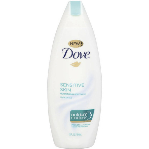 Dove Piel Sensible Lavado Del Cuerpo De 12 Oz