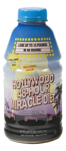 Hollywood Miracle Diet Dieta De 48 Horas, Mezcla Natural De.