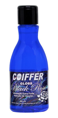 Gloss Black Rose Coiffer 80ml Óleo Finalizador Capilar