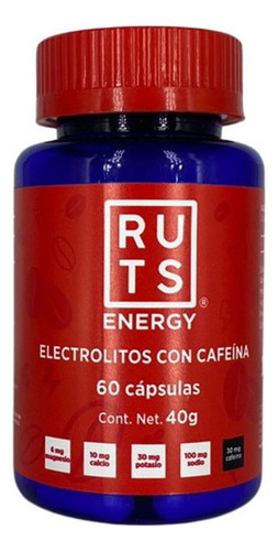 Electrolitos Multisport Ruts Energy Capsulas + 30mg Cafeina