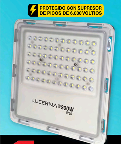 Reflectores Led  Lucerna 200w Alta Potencia   /   90-330v