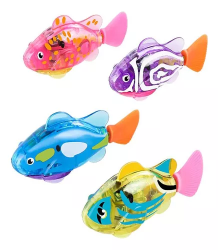 Robo Fish Peces Juguete Para Pileta, Bañera, Pecera