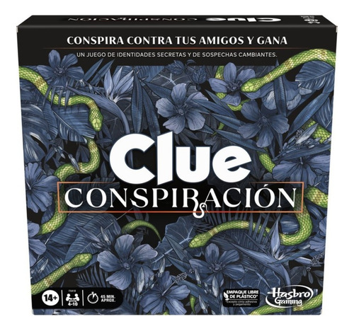 Juego De Mesa Clue Conspiracion F6418 Hasbro Premium