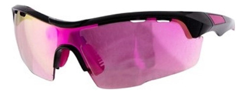 Lentes Benotto Negro/rosa Mica Rosa Protección Antiuv Color Del Armazón Negro