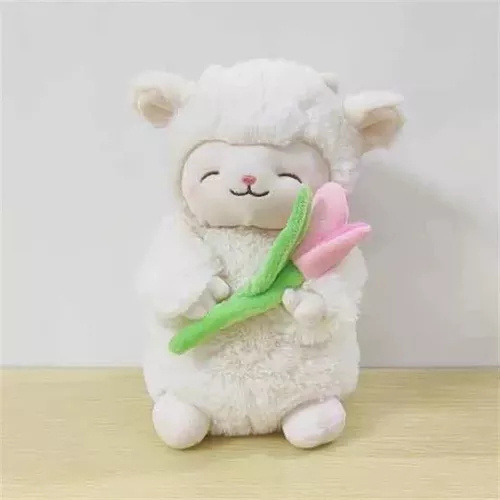 1pcs Corderito Tulipan Cordero Peluche Felpa Tik Tok Regalo
