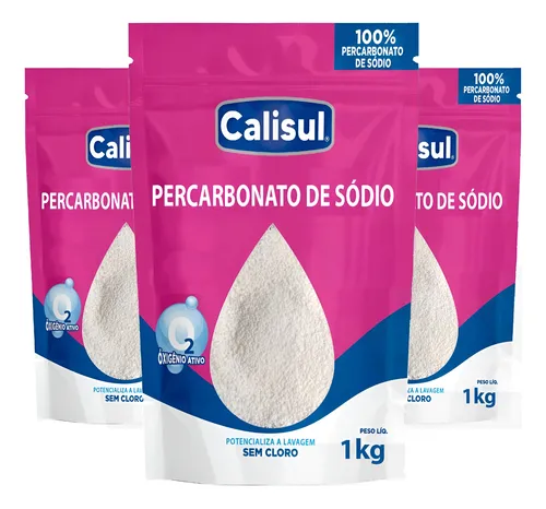 Percarbonato De Sódio Limpador Clareador Tira Manchas - 3kg