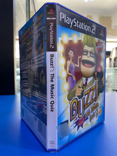 Jogo Buzz! : The Music Quiz Ps2 Europeu Leia A Descrição!