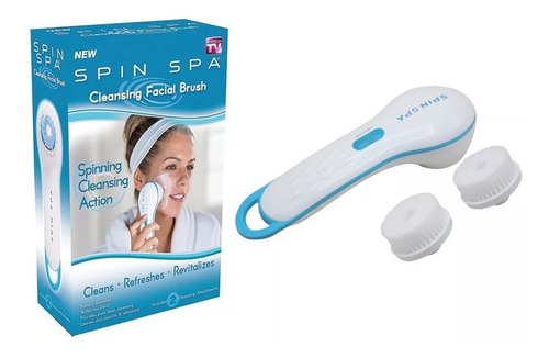 Cepillo De Limpieza Facial Exfoliante Spin Spa