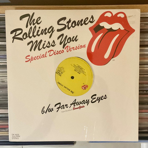 The Rolling Stones Vinilo Maxi Miss You Año 1978 Sellado