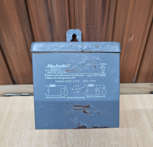 Balastos Int/ext. 125w 250w 400w Mercurio - Sodio